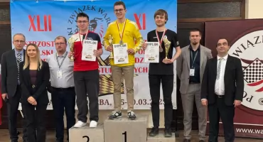 Dominik Rubaj Mistrzem Polski Juniorów. Sukces zawodnika SIN Razem Świecie 