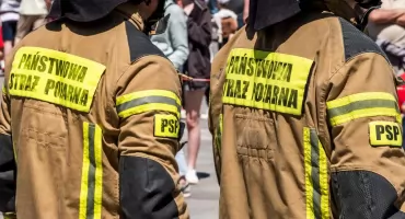 Nocny pożar w Świeciu. Ewakuowano 28 osób