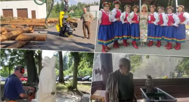 Leśnicy pokazali jak wygląda ich praca. Przygotowano szereg atrakcji