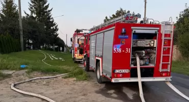 Tragiczny pożar w powiecie świeckim. Nie żyje 73-letnia kobieta