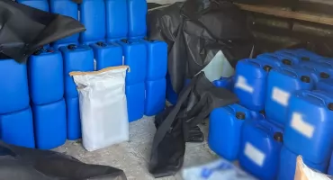 Laboratorium metamfetaminy w powiecie świeckim. Wśród zatrzymanych obywatele Meksyku [ZDJĘCIA, WIDEO]