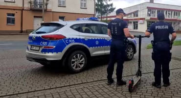 18-latek z ponad 1,6 promila alkoholu na hulajnodze elektrycznej. „To poważne wykroczenie”