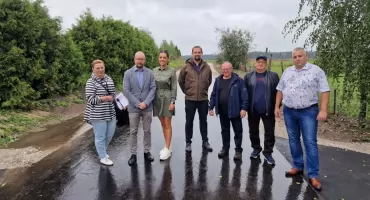 Kolejny odcinek drogi w gminie Jeżewo gotowy. Pozyskano na ten cel dofinansowanie
