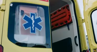Wypadek niedaleko Świecia. Jedna osoba została przetransportowana do szpitala