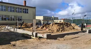 Trwa rozbudowa szkoły w Gródku. Powstaje oddział przedszkolny