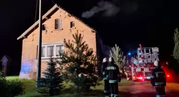 Trzy zastępy straży pożarnej interweniowały w miejscowości Mątawy. Jest apel