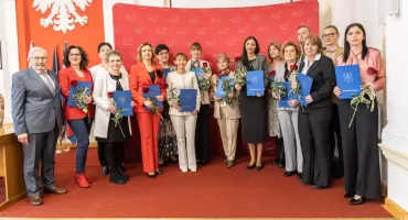 Dzień Edukacji Narodowej w Świeciu. Zasłużeni nauczyciele z wyróżnieniami [ZDJĘCIA]