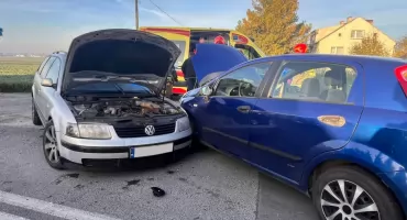 Wypadek w Pruszczu. Jedna osoba została poszkodowana