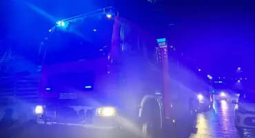 Pożar obudził mieszkańców. Zagrożenie pojawiło się w piwnicy