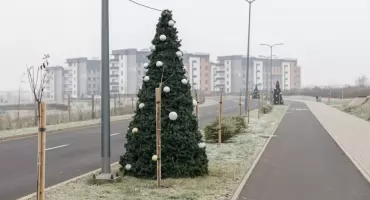W Świeciu widać pierwsze oznaki świąt. Jak Wam się podoba?