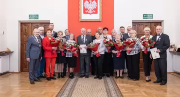 Złote Gody w Świeciu. Pary świętowały 50-lecie wspólnego pożycia małżeńskiego 