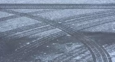 Ostrzeżenie meteorologiczne dla powiatu świeckiego. Uważajcie na drogach i chodnikach