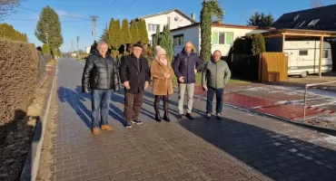 Ulica Spacerowa w Jeżewie w nowej odsłonie. Inwestycja pochłonęła ponad 800 tys. zł