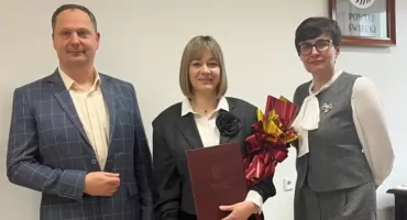 Iwona Łachut-Jaworska nauczycielem mianowanym. Uzyskała awans zawodowy 