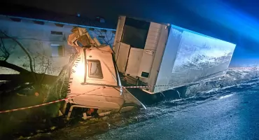 Seria groźnych zdarzeń drogowych na terenie powiatu świeckiego. Policjanci podają okoliczności