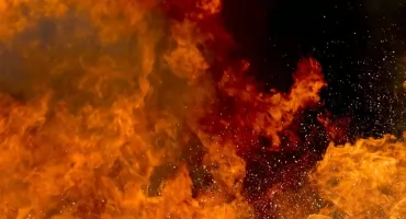 Pożar w powiecie świeckim. Płonie warsztat 