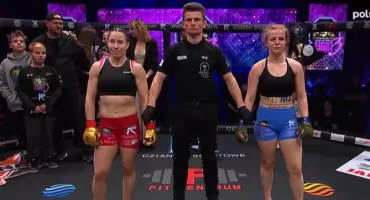 Karolina Ampulska zadebiutowała w MMA. Porażka w pierwszej rundzie [SKRÓT WALKI]