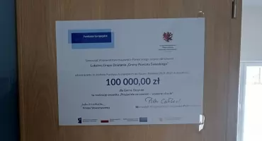 W gminie Drzycim realizują projekt „Przyjaciele na zawsze – wspólne chwile”. Na ten cel pozyskano wsparcie zewnętrzne