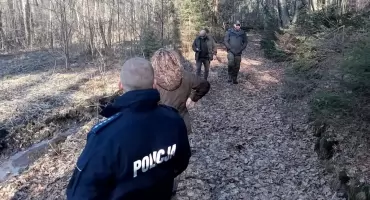 Działania służb nad rzeką Wdą. Na miejscu byli policjanci, strażacy, leśnicy, WOPR