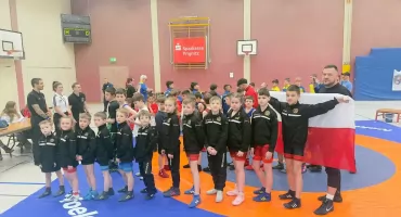 Młodzi zapaśnicy Olimpijczyka Świecie wystartowali na zawodach w Niemczech. Przywieźli medale!