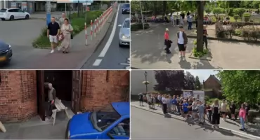 Google Street View na ulicach Nowego. Kogo przyłapały kamery?