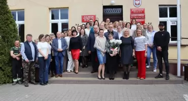 Marzena Żłobińska przeszła na emeryturę. Przez 40 lat pracowała w urzędzie