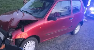 Zderzenie ciężarówki z seicento. Sprawca był pijany