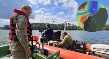 Co kryje dno Zalewu Żurskiego? Wykorzystano specjalistyczny sprzęt