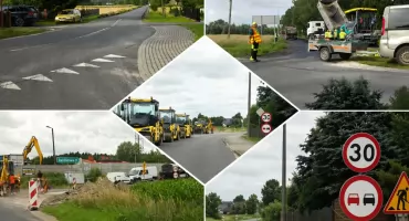 Modernizacja dróg powiatowych na terenie gminy Bukowiec. Trwają prace na dwóch odcinkach